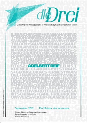die Drei - Zeitschrift für Anthroposophie - Heft 9, 2012