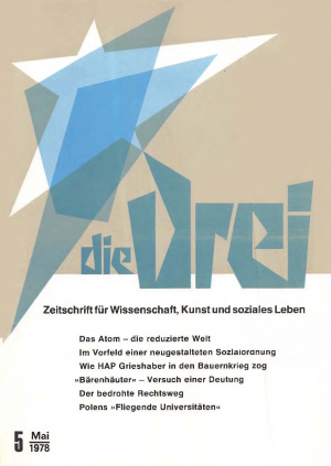 die Drei - Zeitschrift für Anthroposophie - Heft 5, 1978