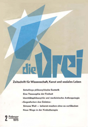 die Drei - Zeitschrift für Anthroposophie - Heft 2, 1975