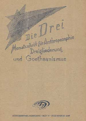 die Drei - Zeitschrift für Anthroposophie - Heft 4, 1948