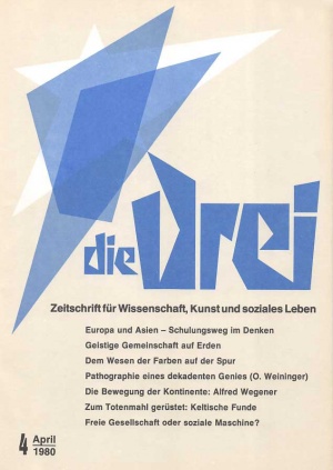 die Drei - Zeitschrift für Anthroposophie - Heft 4, 1980