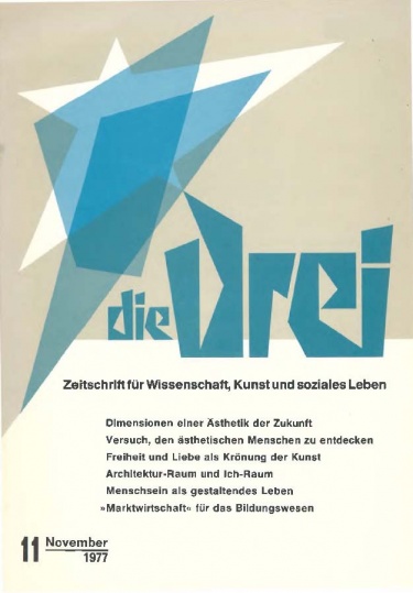 die Drei - Zeitschrift für Anthroposophie - Heft 11, 1977