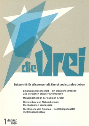 die Drei - Zeitschrift für Anthroposophie - Heft 1, 1980