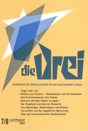 die Drei - Zeitschrift für Anthroposophie - Heft 7, 1983