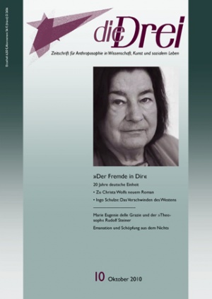 die Drei - Zeitschrift für Anthroposophie - Heft 10, 2010
