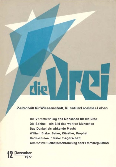 die Drei - Zeitschrift für Anthroposophie - Heft 12, 1977