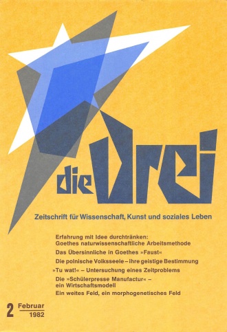 die-Drei - anthroposophisches Fachblatt - Heft 2, 1982 - 