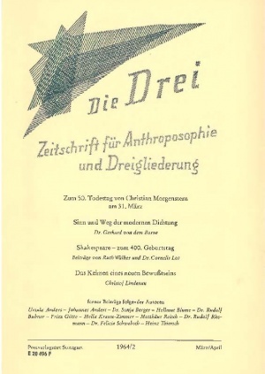 die Drei - Zeitschrift für Anthroposophie - Heft 2, 1964