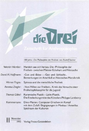 die Drei - Zeitschrift für Anthroposophie - Heft 11, 1993