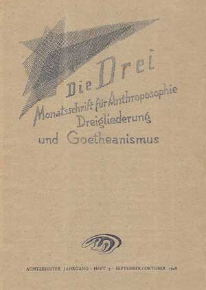 die Drei - Zeitschrift für Anthroposophie - Heft 5, 1948