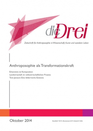 die Drei - Zeitschrift für Anthroposophie - Heft 10, 2014