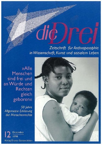 die-Drei - anthroposophisches Fachblatt - Heft 12, 1998 - 