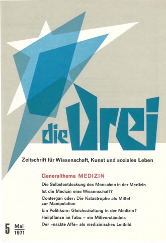 die-Drei - anthroposophisches Fachblatt - Heft 5, 1971 - 