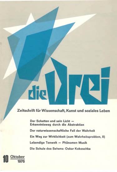 die Drei - Zeitschrift für Anthroposophie - Heft 10, 1976