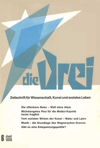 die-Drei - anthroposophisches Fachblatt - Heft 6, 1978 - 