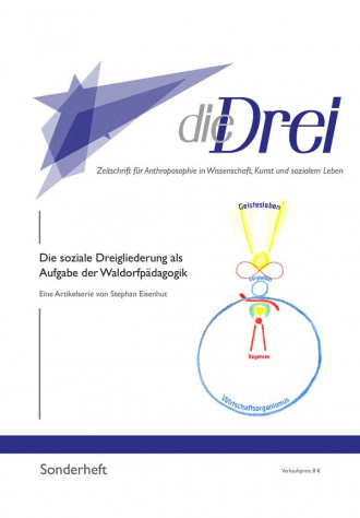 dieDrei - anthroposophische Monatsschrift - Sonderausgabe Die soziale Dreigliederung als Aufgabe der Waldorfpädagogik