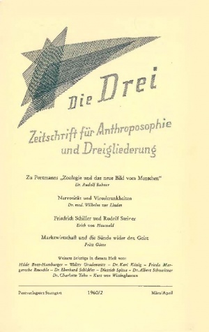 die Drei - Zeitschrift für Anthroposophie - Heft 2, 1960