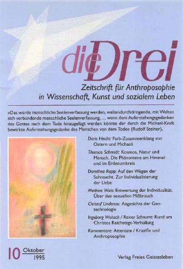 die Drei - Zeitschrift für Anthroposophie - Heft 10, 1995