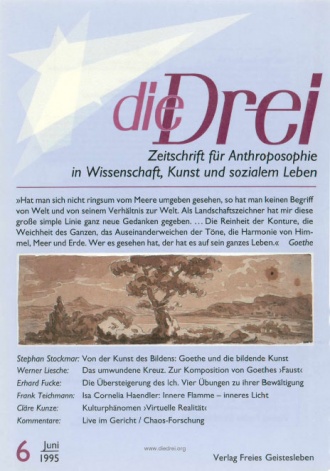 die-Drei - anthroposophisches Fachblatt - Heft 6, 1995 - 
