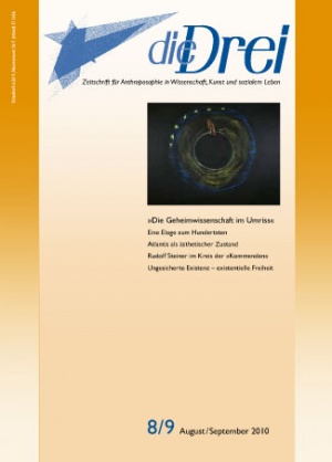 die Drei - Zeitschrift für Anthroposophie - Heft 8/9, 2010
