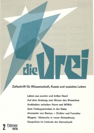 die Drei - Zeitschrift für Anthroposophie - Heft 2, 1970