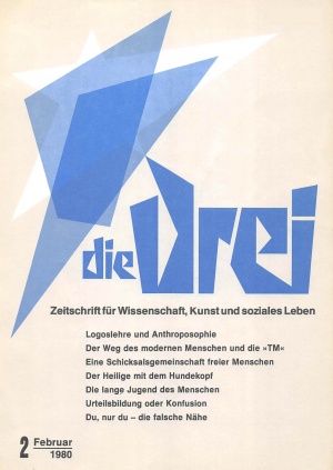 die Drei - Zeitschrift für Anthroposophie - Heft 2, 1980