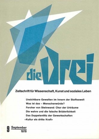 die-Drei - anthroposophisches Fachblatt - Heft 9, 1978 - 