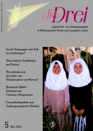 die Drei - Zeitschrift für Anthroposophie - Heft 5, 2003