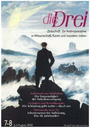 die Drei - Zeitschrift für Anthroposophie - Heft 7/8, 2000