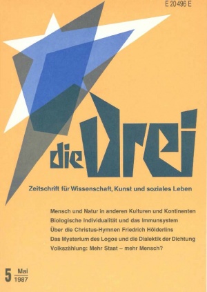 die Drei - Zeitschrift für Anthroposophie - Heft 5, 1987