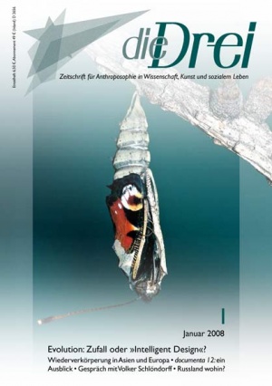 die Drei - Zeitschrift für Anthroposophie - Heft 1, 2008