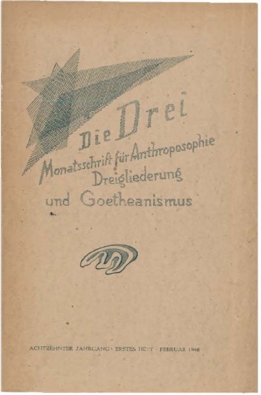 die Drei - Zeitschrift für Anthroposophie - Heft 1, 1948