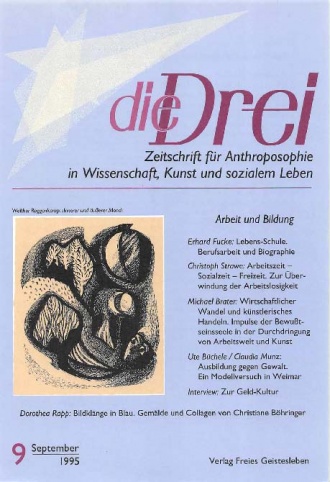 die-Drei - anthroposophisches Fachblatt - Heft 9, 1995 - 