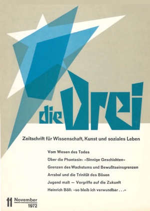die Drei - Zeitschrift für Anthroposophie - Heft 11, 1972