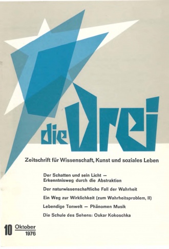 die-Drei - anthroposophisches Fachblatt - Heft 10, 1976 - 