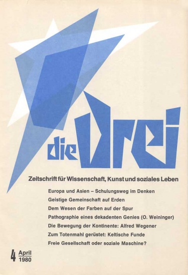 die Drei - Zeitschrift für Anthroposophie - Heft 4, 1980