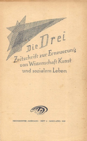 die Drei - Zeitschrift für Anthroposophie - Heft 2, 1949