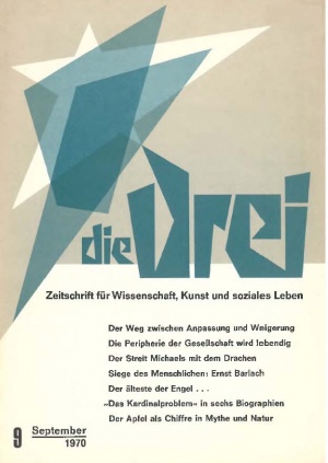 die Drei - Zeitschrift für Anthroposophie - Heft 9, 1970