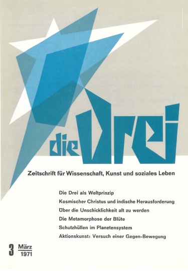 die Drei - Zeitschrift für Anthroposophie - Heft 3, 1971