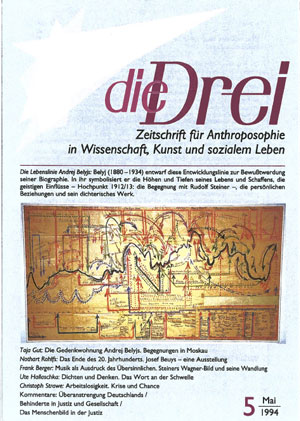 die Drei - Zeitschrift für Anthroposophie - Heft 5, 1994