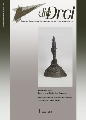 die Drei - Zeitschrift für Anthroposophie - Heft 1, 2011